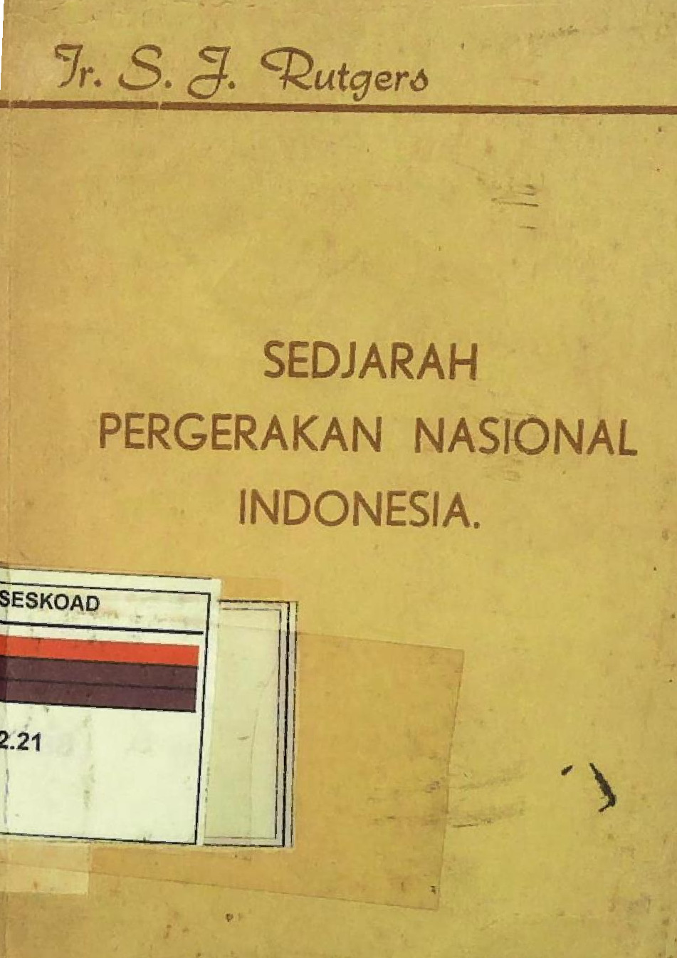 Sedjarah Pergerakan Nasional Indonesia